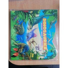 Dinozaurų pasaulyje. Dėliok, spalvink, kurk