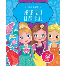 Drabužių lipdukai. Dailioji princesė