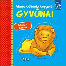 Gyvūnai. Mano dėlionių knygelė