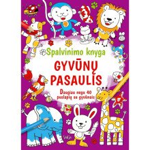 Gyvūnų pasaulis. Spalvinimo knyga