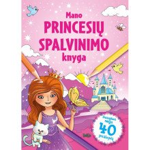 Mano princesių spalvinimo knyga