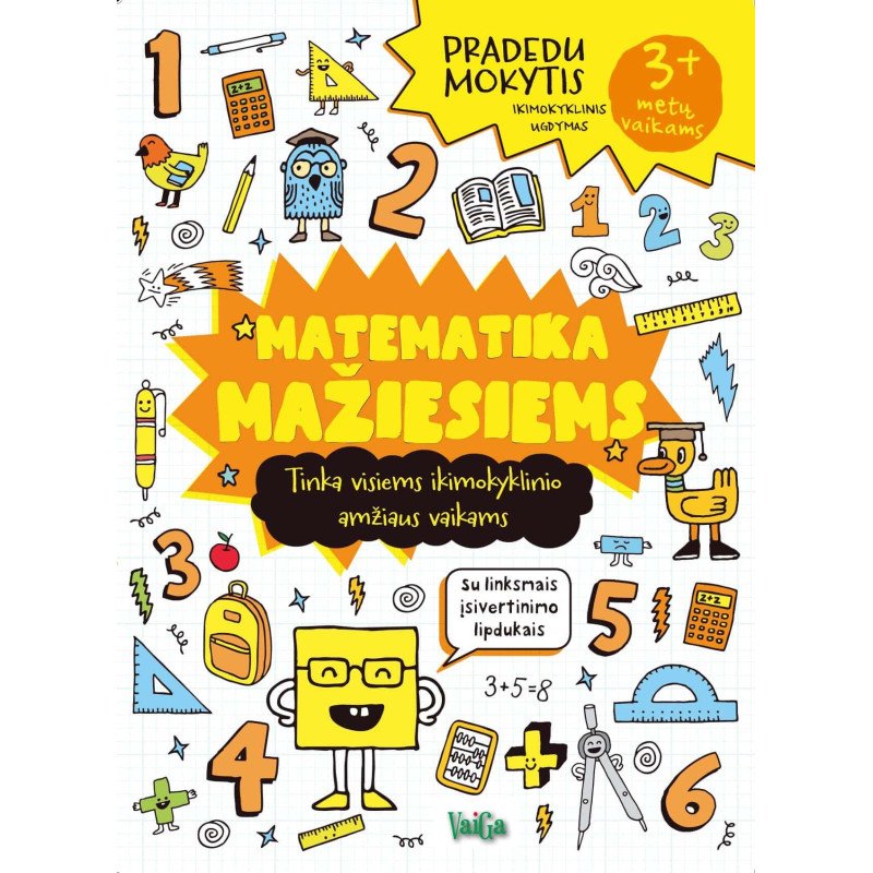 Matematika mažiesiems. Pradedu mokytis