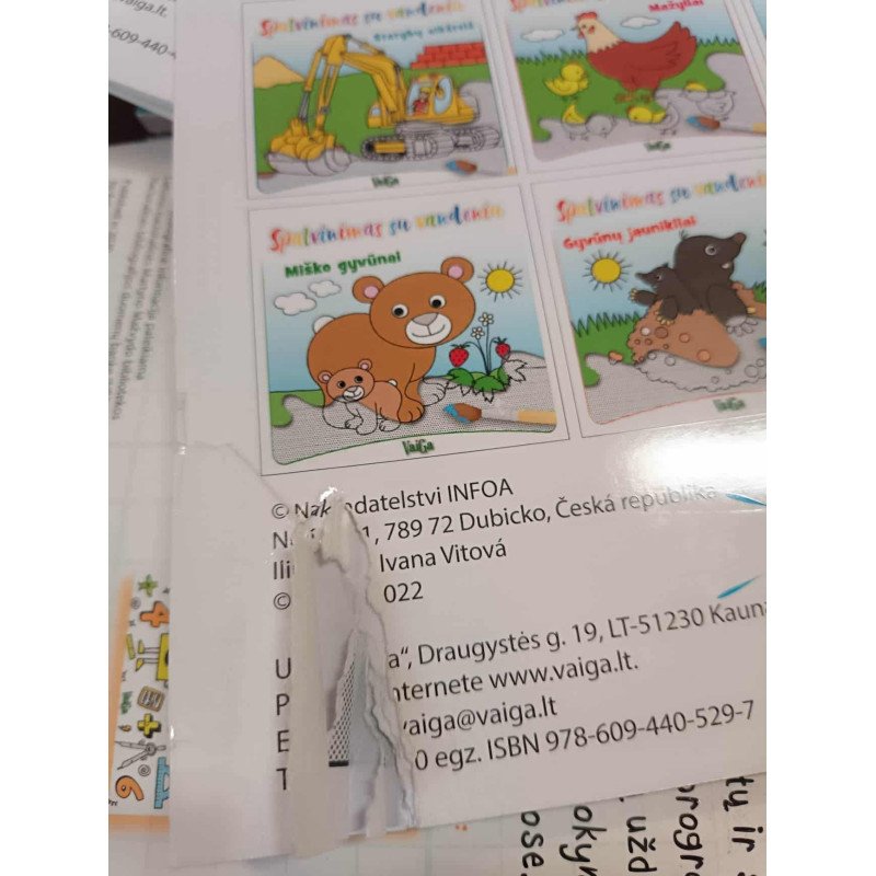 Mokausi skaičiuoti nuo 1 iki 10