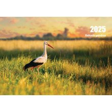 Sieninis kalendorius 2025 m. Baltasis gandras (1mėn.)