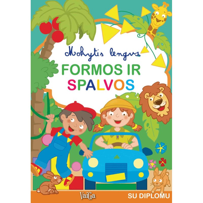 Mokytis lengva. Formos ir spalvos