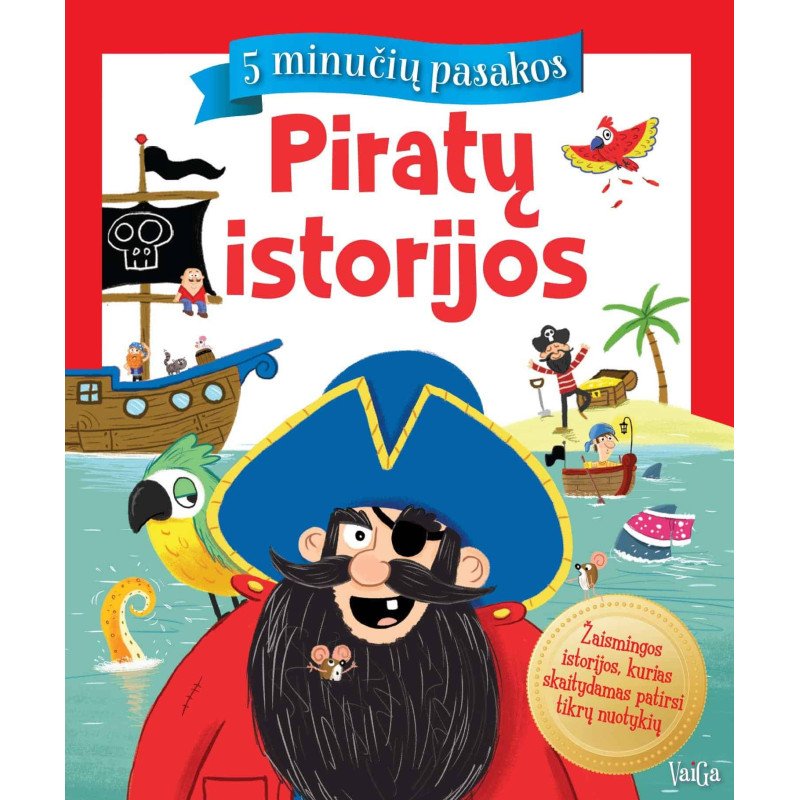 Piratų istorijos. 5 minučių pasakos