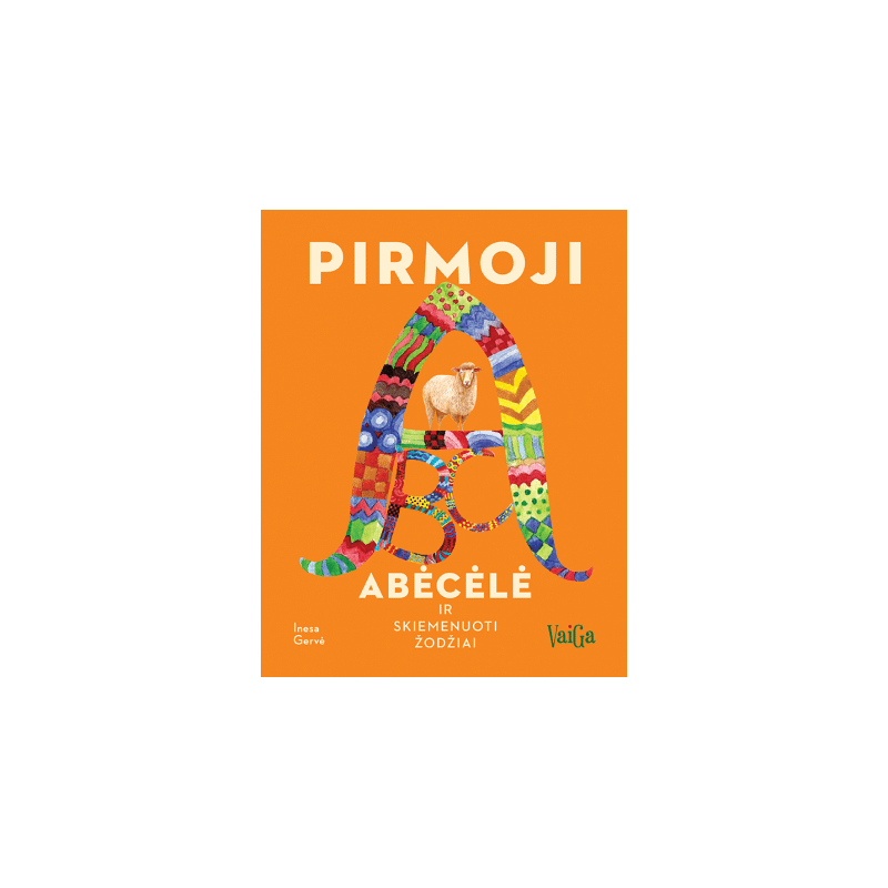 Pirmoji abėcėlė ir skiemenuoti žodžiai