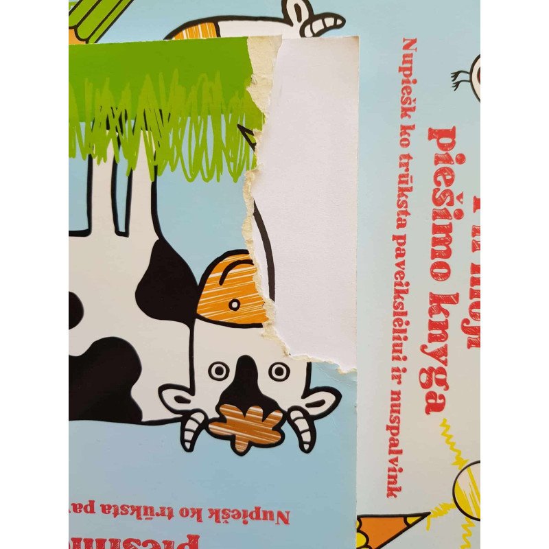 Pirmoji piešimo knyga. Nupiešk, ko trūksta paveikslėliui, ir nuspalvink