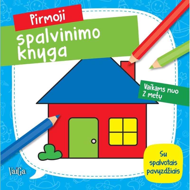 Pirmoji spalvinimo knyga. Namelis