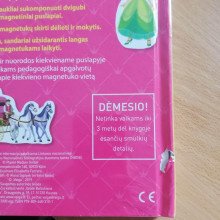 Princesių pasaulyje. Smagus žaidimas su magnetukais