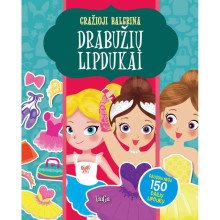 Drabužių lipdukai. Gražioji balerina