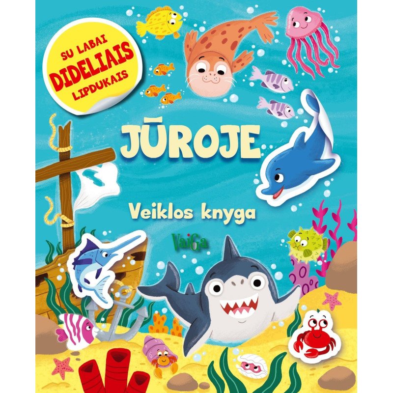 Jūroje. Veiklos knyga