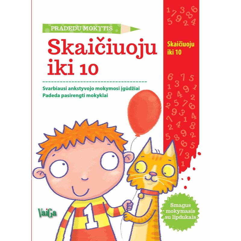 Skaičiuoju iki 10 (Pradedu mokytis)