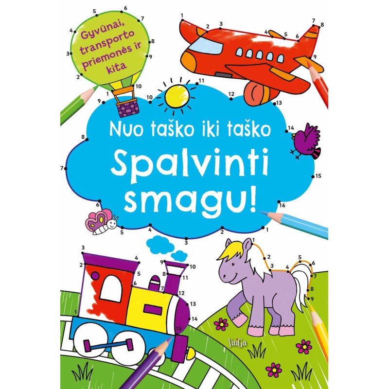 Spalvinti smagu! Nuo taško iki taško