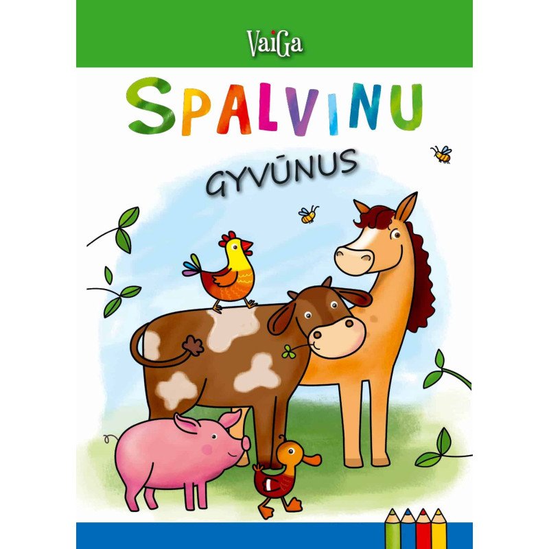 Spalvinu gyvūnus