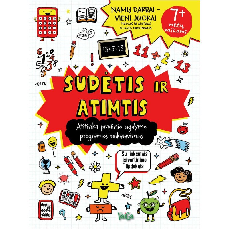 Sudėtis ir atimtis. Namų darbai – vieni juokai