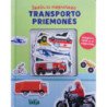 Transporto priemonės. Žaidžiu su magnetukais