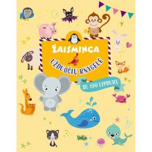 Žaisminga užduočių knygelė (su 100 lipdukų)