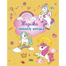 Magiška užduočių knygelė (su 100 lipdukų)