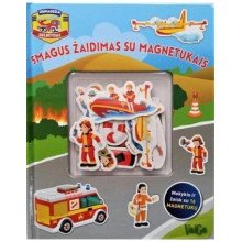 Ugniagesiai gelbėtojai. Smagus žaidimas su magnetukais