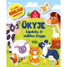 Ūkyje. Lipdukų ir veiklos knyga