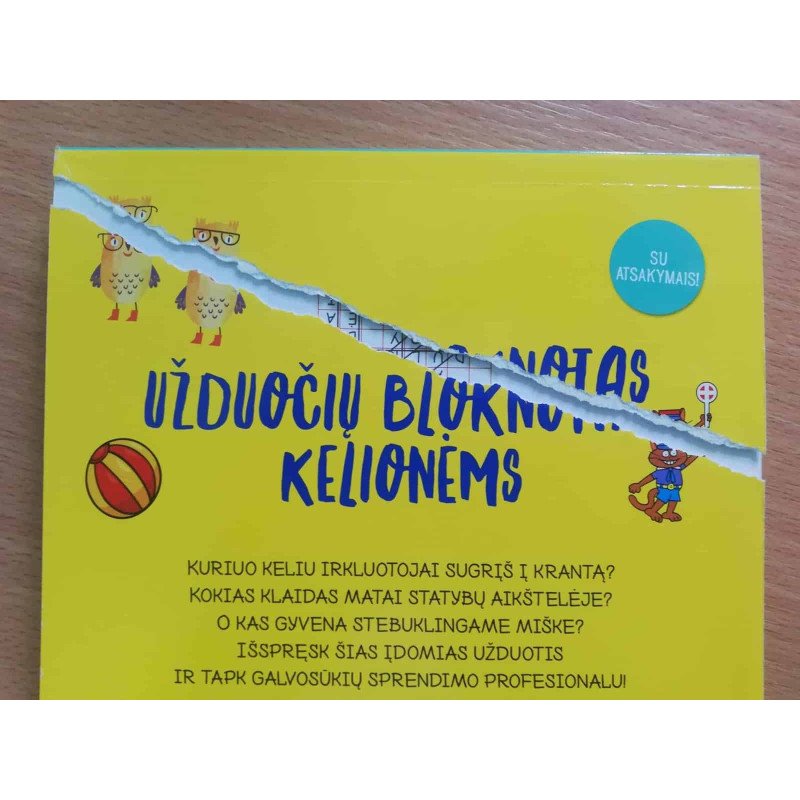 Užduočių bloknotas kelionėms