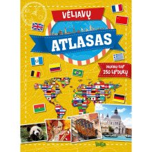 Vėliavų atlasas. Daugiau kaip 250 lipdukų