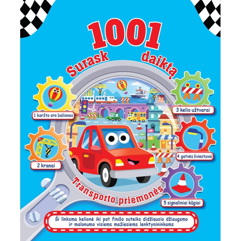 Surask 1001 daiktą. Transporto priemonės