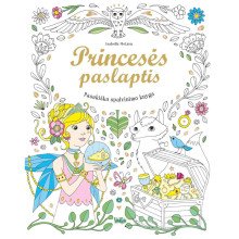 Princesės paslaptis. Pasakiška spalvinimo knyga