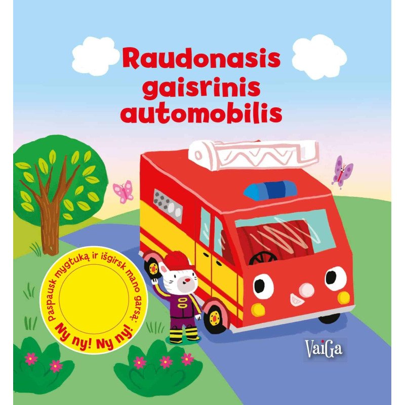 Raudonasis gaisrinis automobilis