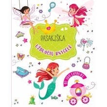Pasakiška užduočių knygelė (su 100 lipdukų)