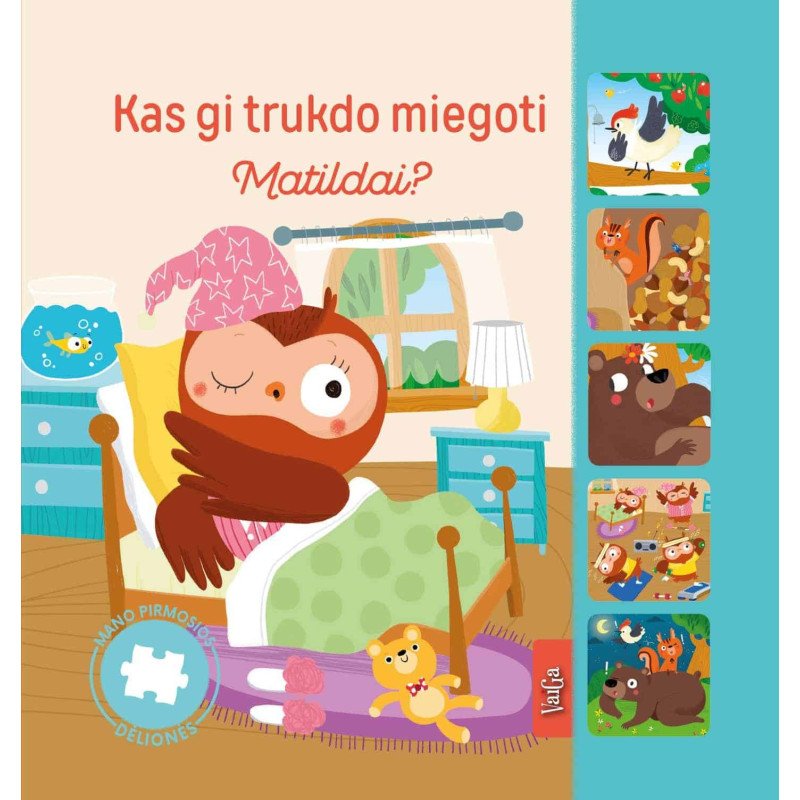 Kas gi trukdo miegoti Matildai?