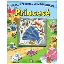 Princesė. Smagus žaidimas su magnetukais