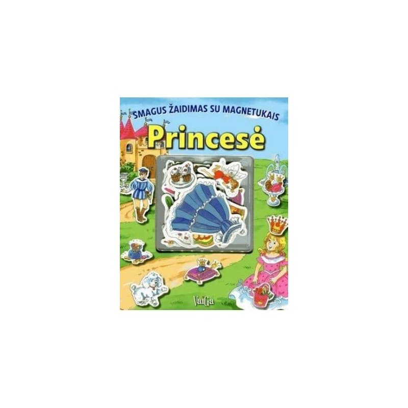 Princesė. Smagus žaidimas su magnetukais