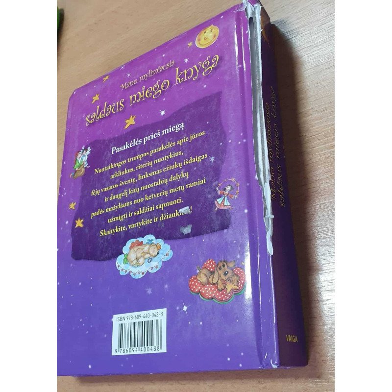 Mano mylimiausia saldaus miego knyga