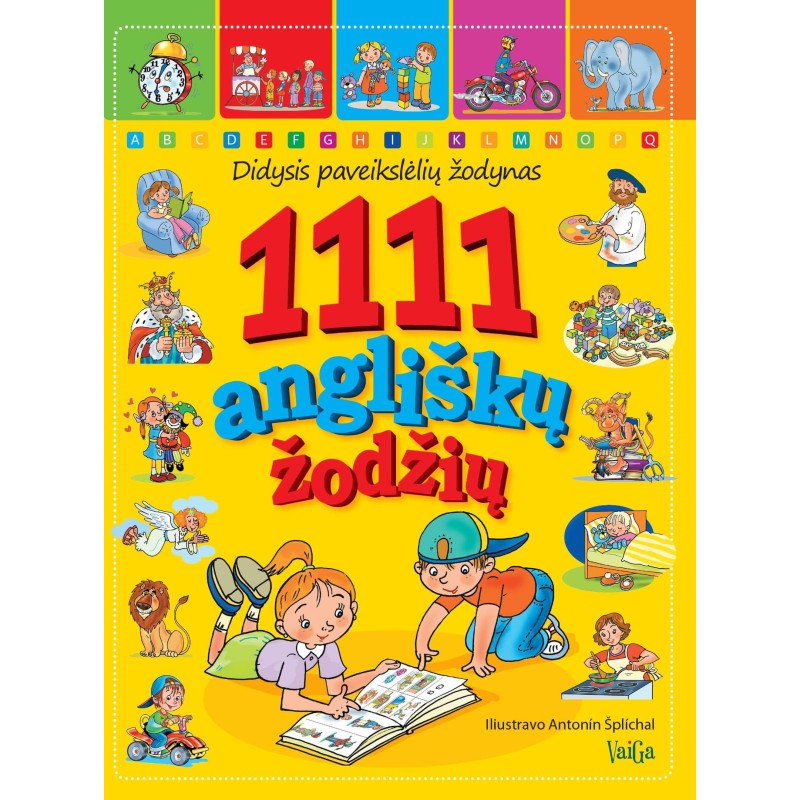 1111 angliškų žodžių. Didysis paveikslėlių žodynas