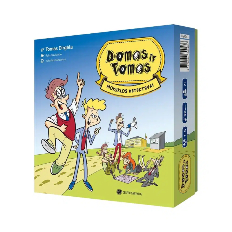 Stalo žaidimas „Domas ir Tomas. Mokyklos detektyvai“