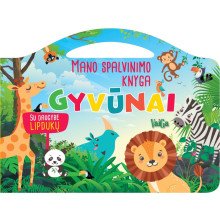 Mano spalvinimo knyga. Gyvūnai