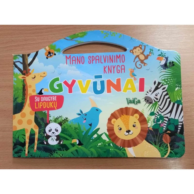 Mano spalvinimo knyga. Gyvūnai