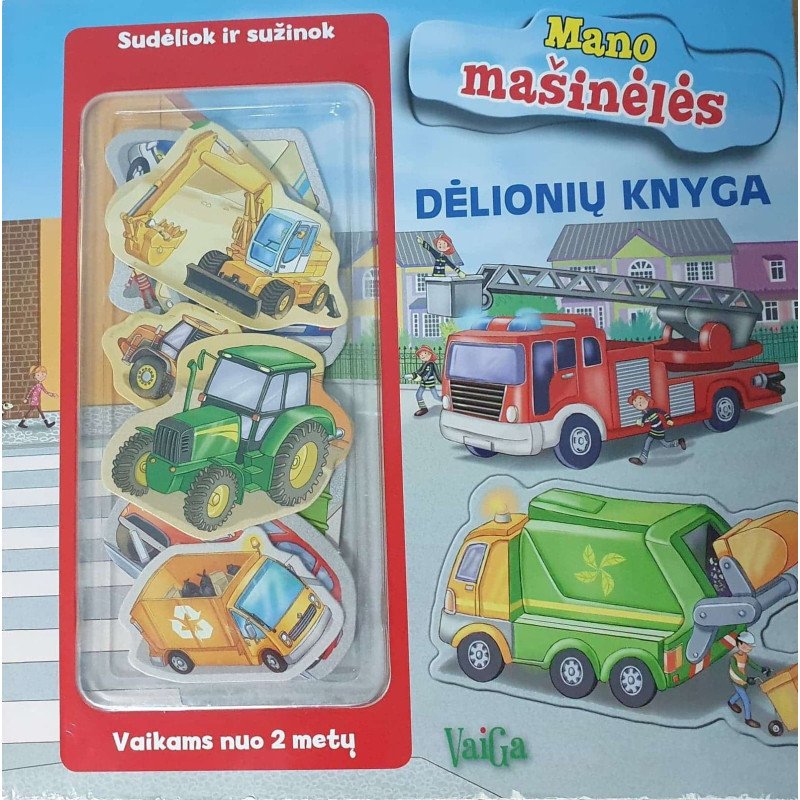 Dėlionių knyga. Statybų aikštelė