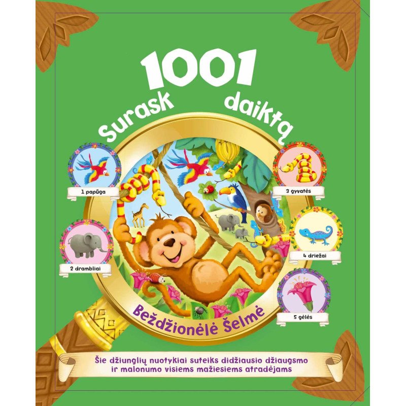 Surask 1001 daiktą. Bezdžionėlė Šelmė