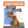 Junk taškus ir nupiešk dinozaurus