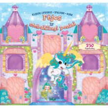 Fėjos ir stebuklingi poniai. Dėliok, spalvink, kurk