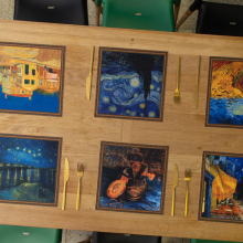 Stalo padėkliukai „Vincent van Gogh No.2" (6 vnt.)