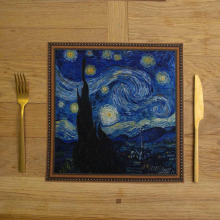 Stalo padėkliukai „Vincent van Gogh No.2" (6 vnt.)