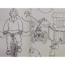 Spalvinimo knyga. Transporto priemonės