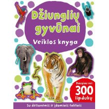 Džiunglių gyvūnai. Veiklos knyga