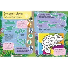 Džiunglių gyvūnai. Veiklos knyga