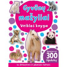 Gyvūnų mažyliai. Veiklos knyga