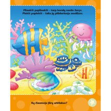 Jūroje. Pirmoji paveikslėlių knyga su lipdukais